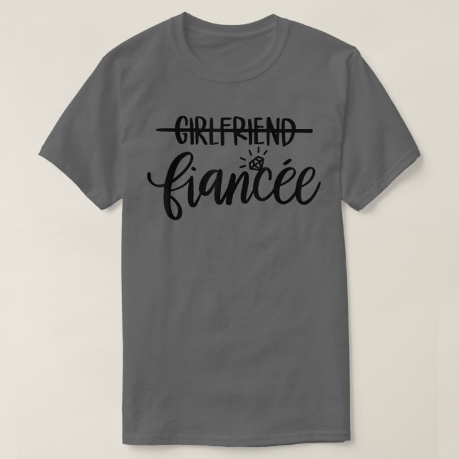 Fiancee Future Mrs  T-Shirt (Design Front)