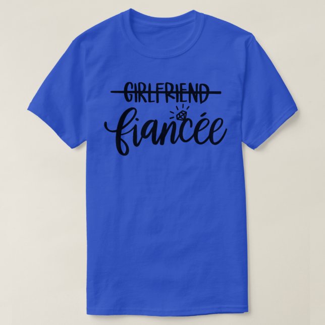 Fiancee Future Mrs  T-Shirt (Design Front)