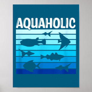 Fiank Funny Fishkeeper Quote Fish Keeper Aquarium  Poster