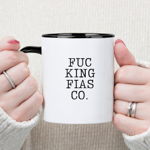 Fiasco Funny & Sarcastic Minimalistic Bold Mug