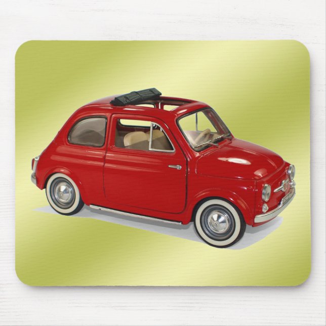 fiat500 mouse pad (Front)