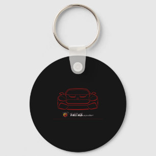 Fiat 124 Abarth Sder70 T Shirt  Keychain