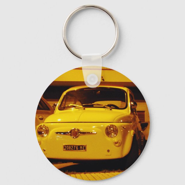 Fiat 500 Abarth. Keychain (Front)