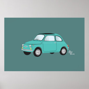 Fiat 500 affiches
