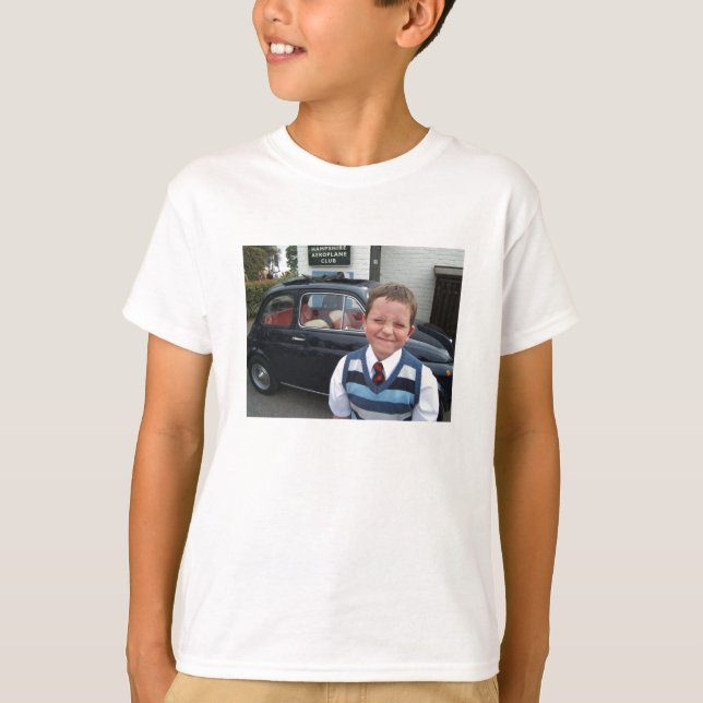Fiat 500 Boy T-Shirt (Front)