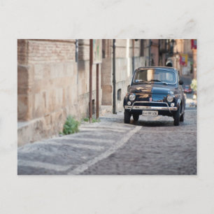 Fiat 500, Cinquecento in Italy Postcard