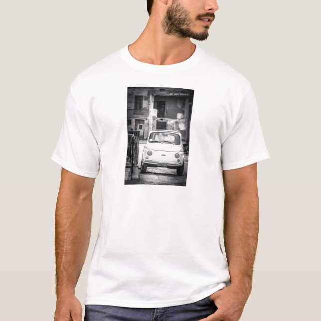 Fiat 500, Cinquecento in Italy T-Shirt (Front)