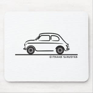 Fiat 500 Cinquecento Mouse Pad