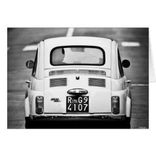 Fiat 500 in Rome, Italy