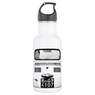 Fiat 500 in Rome, Italy. 532 Ml Water Bottle