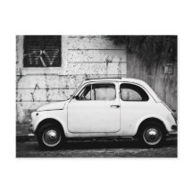 Fiat 500 in Rome, Italy