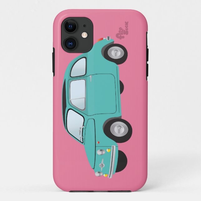 Fiat 500 iphone case (Back)