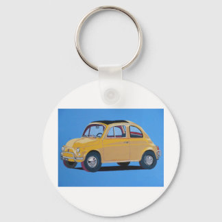 Fiat 500 keychain