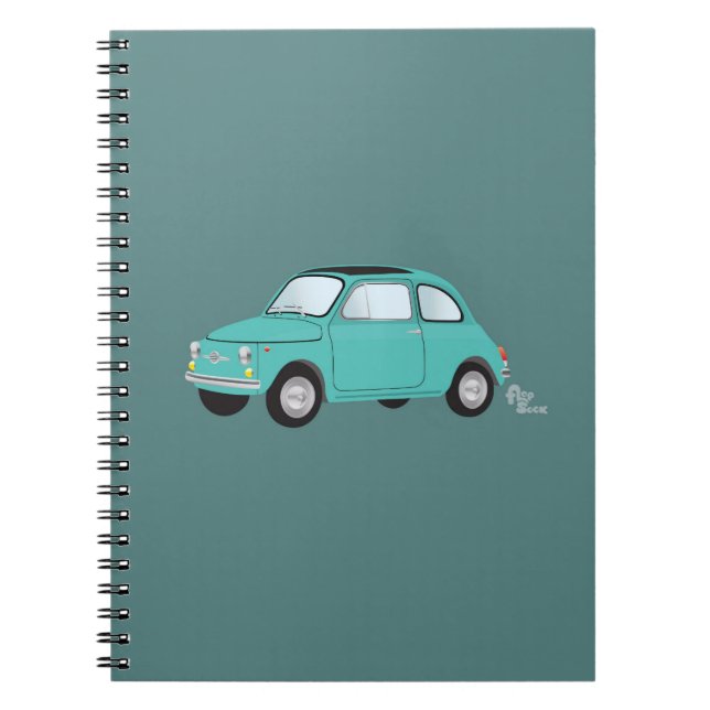 Fiat 500 Notebook (Front)