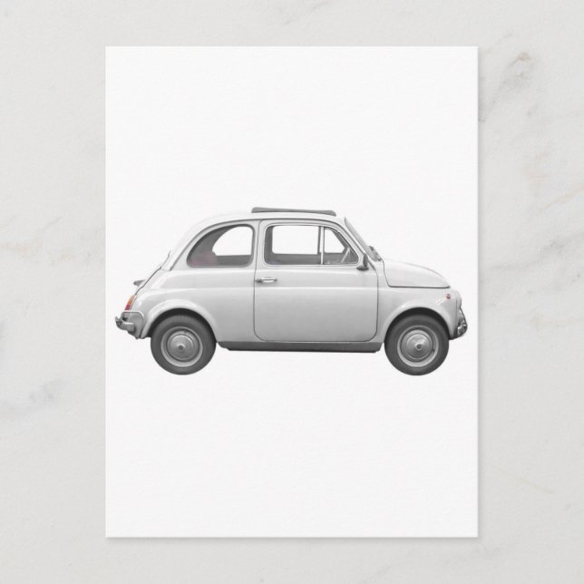Fiat 500 postcard (Front)