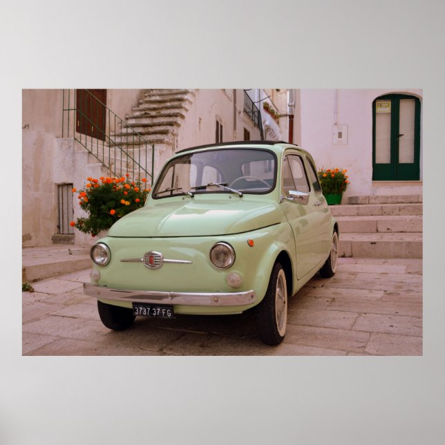 Fiat 500 poster (Front)