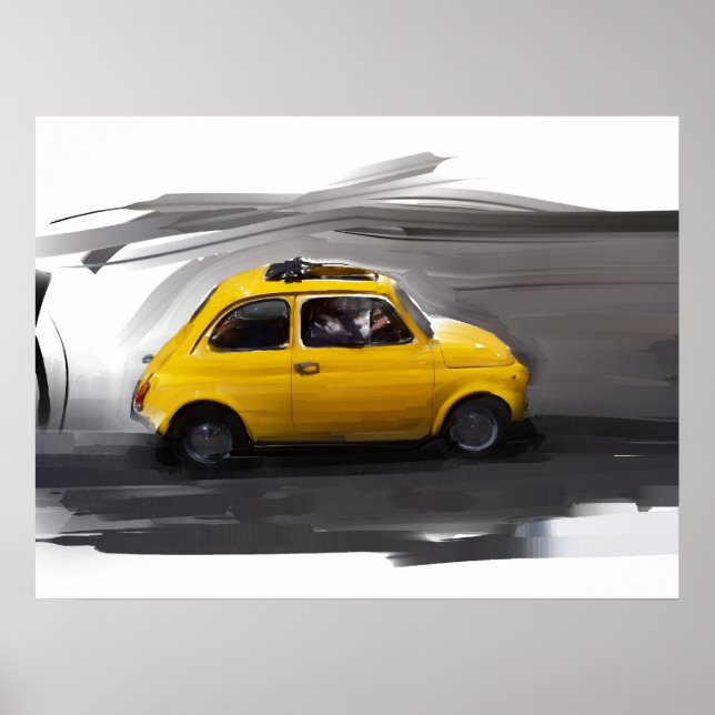 fiat 500 poster (Front)