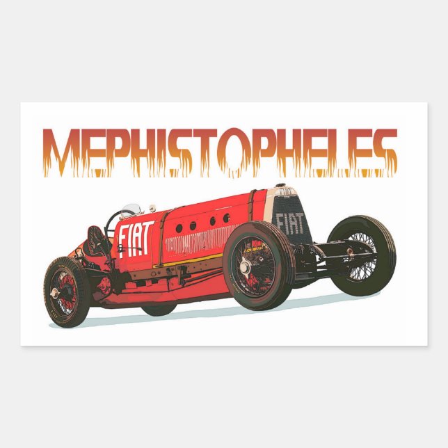 Fiat Mephistopheles Sticker (Front)