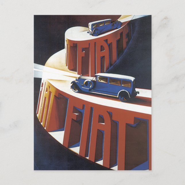 Fiat Postcard (Front)