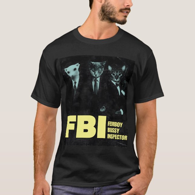 FIB cat meme  T-Shirt (Front)