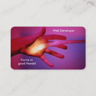 Fiber Optics image for business-card Business Card