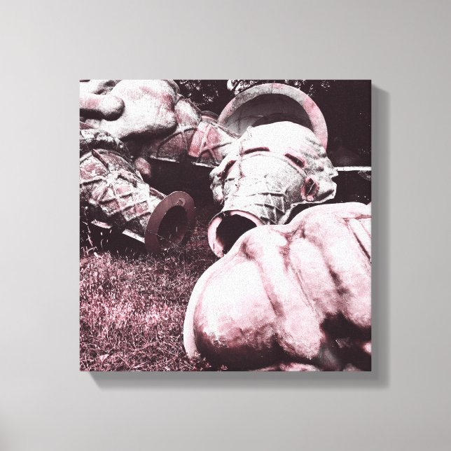 fiberglass summer ice cream cones canvas print (Front)