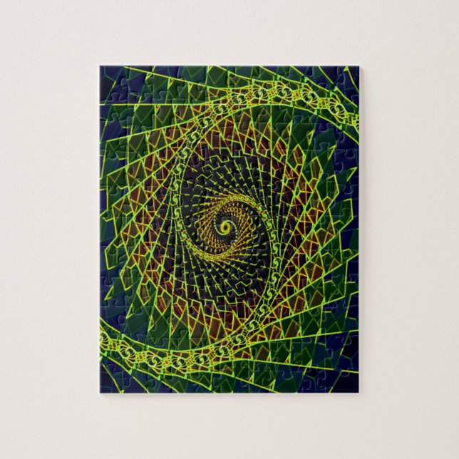 Fibonacci a coloré, puzzle (Vertical)