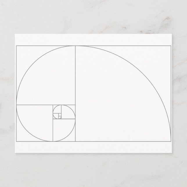 Fibonacci_Blocks Postcard (Front)