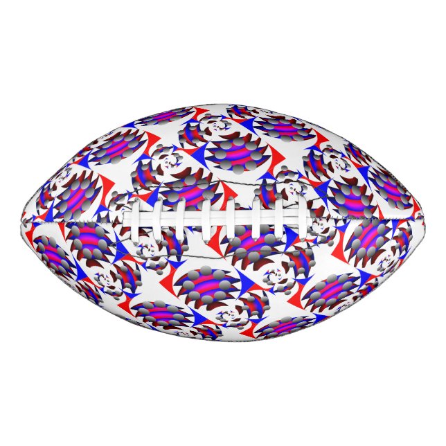 Fibonacci 'Fish' by Kenneth Yoncich Football (Front)