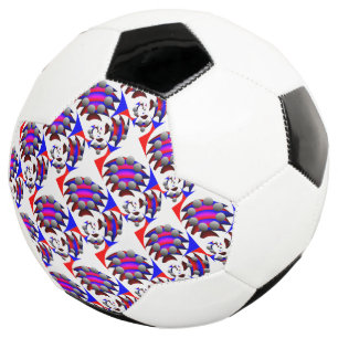 Fibonacci 'Fish' by Kenneth Yoncich Soccer Ball