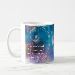 fibonacci golden ratio infinite universe jellyfish coffee mug