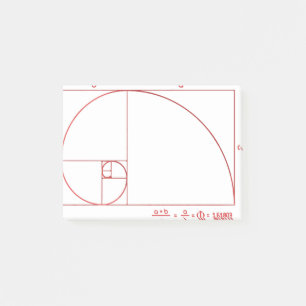 Fibonacci Post-it Notes