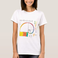 Fibonacci Sequence & Golden Ratio Math T-Shirt