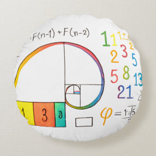 Fibonacci Sequence Math Pillow