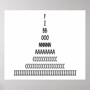 Fibonacci Sequence Poster