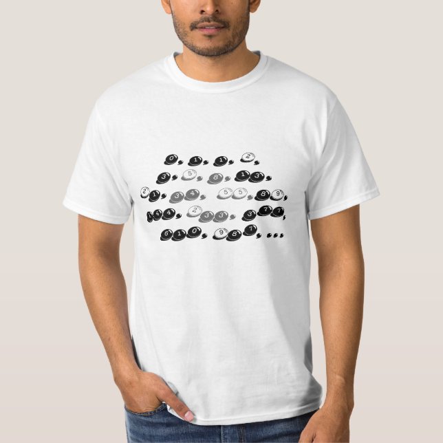 Fibonacci Sequence T-Shirt (Front)