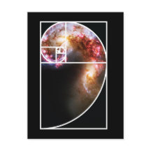 Fibonacci Spiral Galaxy