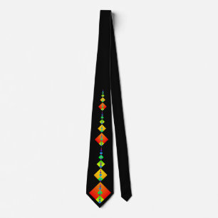 Fibonacci Squares Tie