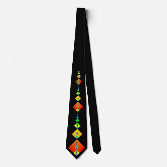 Fibonacci Squares Tie (Front)