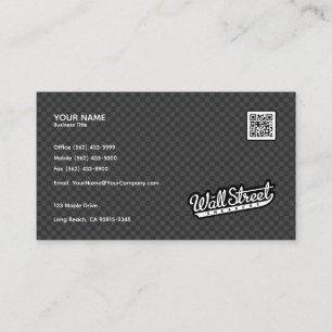 Fibre de carbone - Carte de visite