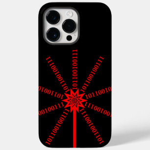 Fibre Optic Data Burst Case-Mate iPhone 14 Pro Max Case