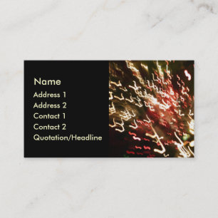 Fibre Optic Fun - 02 Business Card