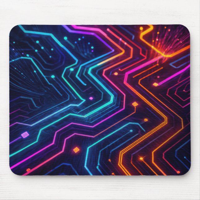 Fibre Optic Pattern Mouse Pad (Front)