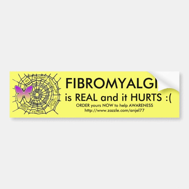 FIBRO BUMPER STICKER (Front)