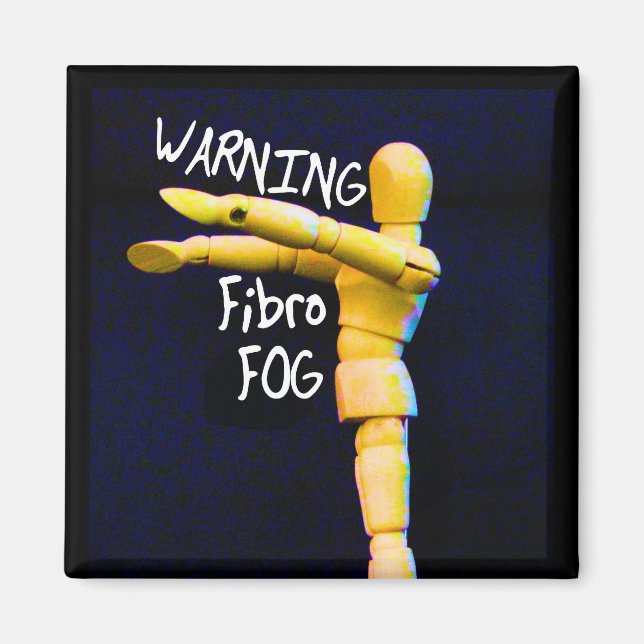 fibro fog magnet (Front)