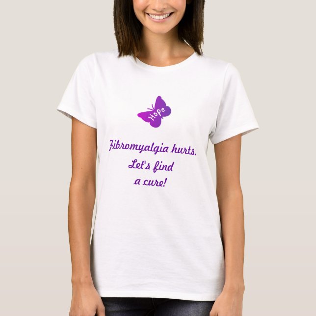 Fibro hope. T-Shirt (Front)