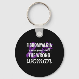 Fibro Warrior 1  Keychain
