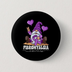 Fibromyalgia Awareness 2 Inch Round Button