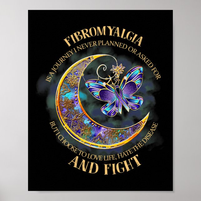 - Fibromyalgia Awareness 33  Poster (Front)