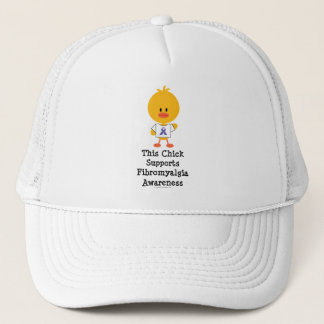 Fibromyalgia Awareness Chick Hat